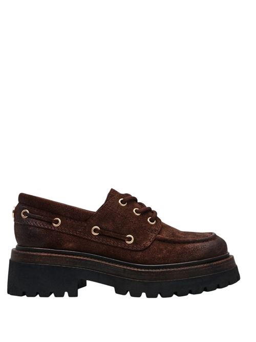 Mocassini Detroit in pelle scamosciata Steve Madden | SMSDETROIT-205.MARRONE